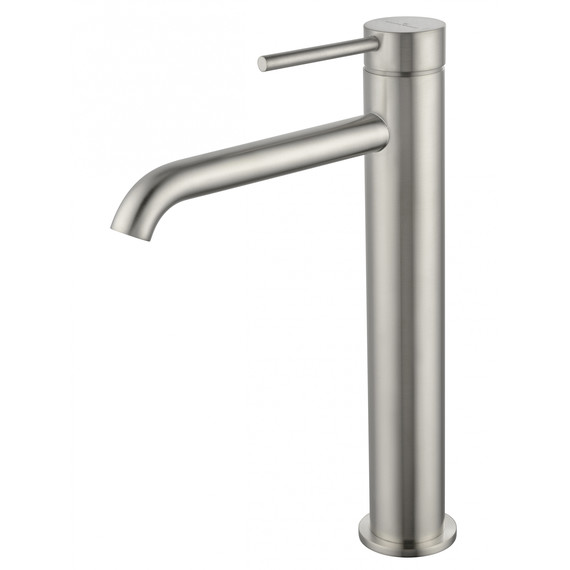 Смеситель для раковины высокий Wonzon & Woghand Stick WW-88239017-BN, никель - фото 