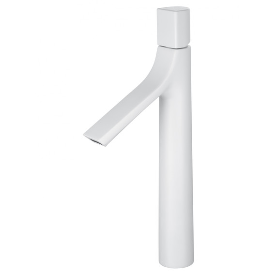 Смеситель для раковины высокий Wonzon & Woghand The one WW-H1011-MW, белый - фото 