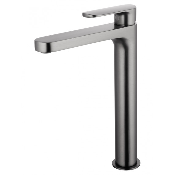 Смеситель для раковины высокий Wonzon & Woghand WW-H1034-BGG, тёмный графит - фото 