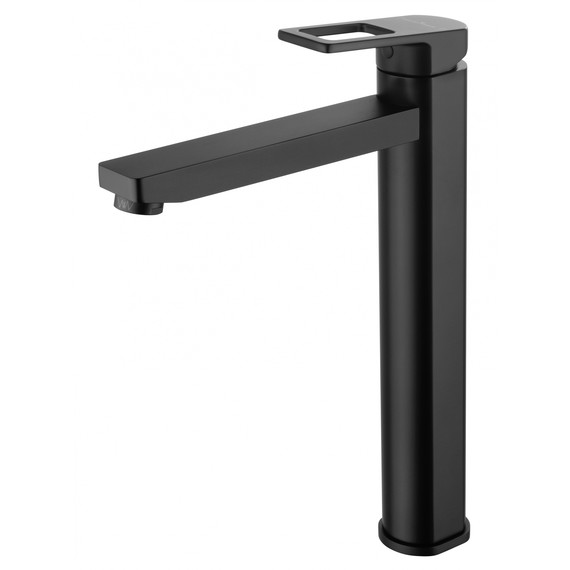 Смеситель для раковины высокий Wonzon & Woghand Frame WW-88239010-MB, чёрный - фото 