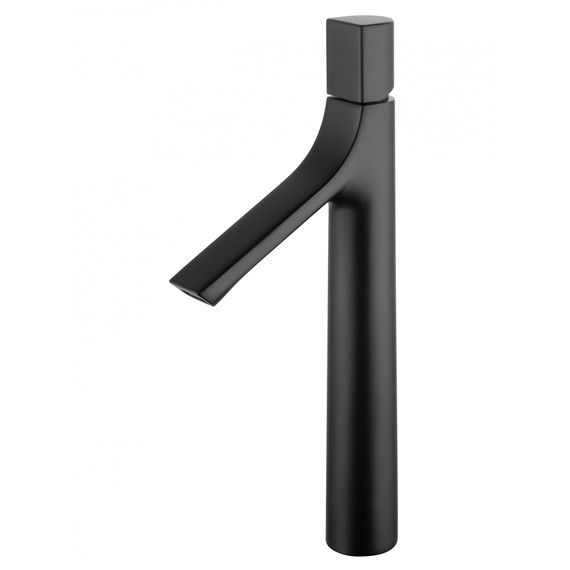 Смеситель для раковины высокий Wonzon & Woghand The one WW-H1011-MB, чёрный - фото 