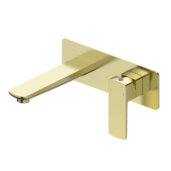 Смеситель для раковины настенный Wonzon & Woghand Edge WW-88869003-BG (со скрытой частью) золото - фото 