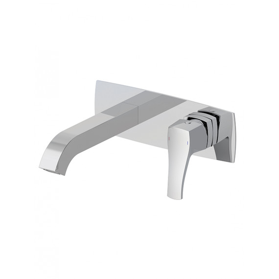 Смеситель для раковины настенный Wonzon & Woghand Flex WW-88869072-BN (со скрытой частью) никель - фото 