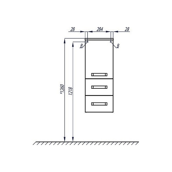 Полу пенал Акватон Америна 35 см 1A137803AM010 - фото, картинка 4 Полу пенал Акватон Америна 35 см 1A137803AM010 - фото 4