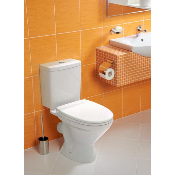 Унитаз-компакт Santek Лига 1.WH30.2.197 с крышкой полипропилен - фото, картинка 2 Унитаз-компакт Santek Лига 1.WH30.2.197 с крышкой полипропилен - фото 2