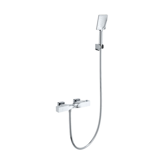 Смесители для душа с термостатом Wonzon & Woghand Twist WW-B2025-A-CR - фото 