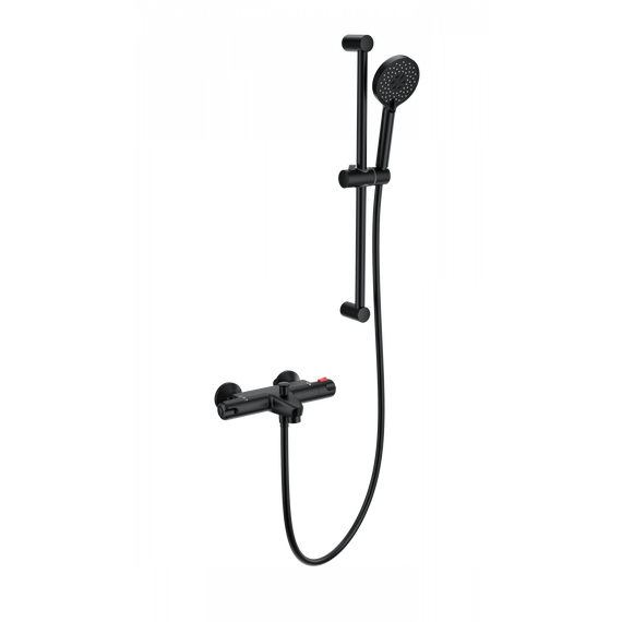 Смесители для ванны с термостатом Wonzon & Woghand WW-C2001-A-MB, чёрный - фото 