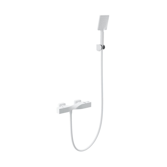 Смесители для душа с термостатом Wonzon & Woghand Twist WW-B2025-A-MW, белый - фото 