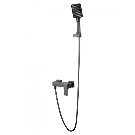 Смесители для душа Wonzon & Woghand Cube 2.0 WW-88048068-BGM, тёмный графит - фото 