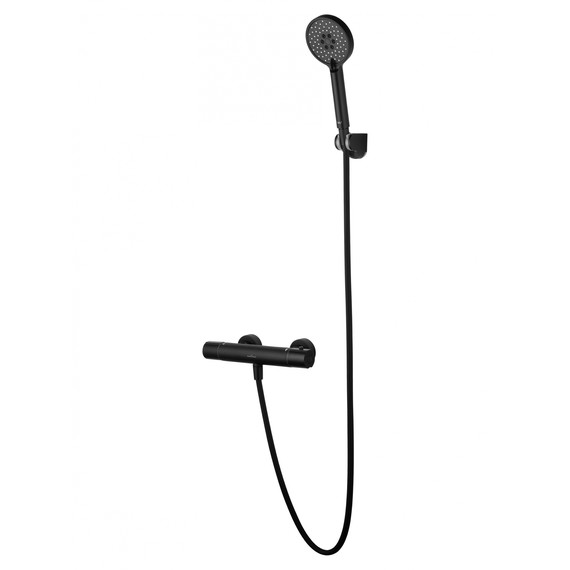 Смесители для душа с термостатом Wonzon & Woghand Inn WW-B2029-A-MB, чёрный - фото 