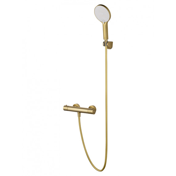 Смесители для душа с термостатом Wonzon & Woghand Inn WW-B2065-A-BG, золото - фото 