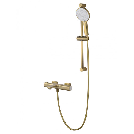 Смесители для ванны с термостатом Wonzon & Woghand Solid WW-C2011-A-BG, золото - фото 