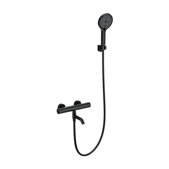 Смесители для ванны с термостатом Wonzon & Woghand Inn WW-B3013-A1-MB, чёрный - фото 