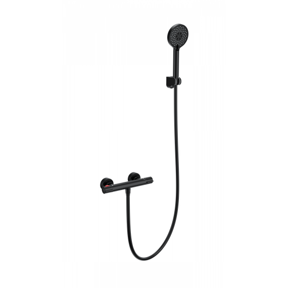 Смесители для душа с термостатом Wonzon & Woghand Inn WW-B2063-A-MB, чёрный - фото 