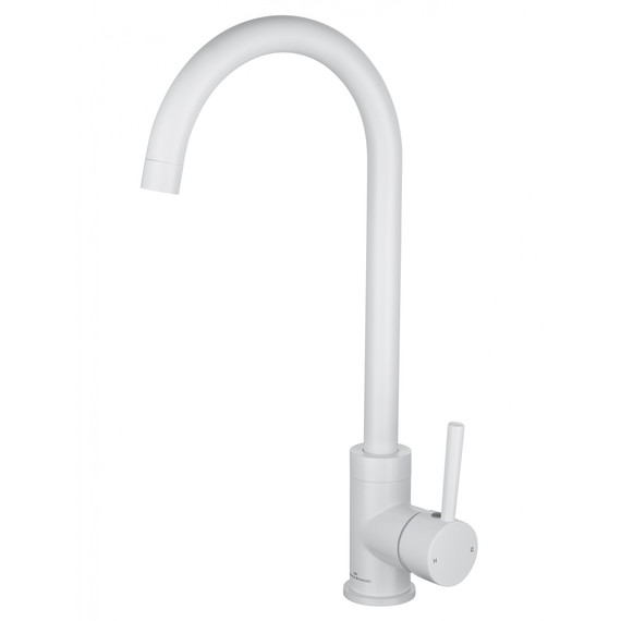 Смесители для кухни Wonzon & Woghand WW-A21102-MW, белый - фото 