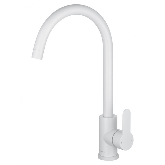 Смесители для кухни Wonzon & Woghand WW-AE4554-MW, белый - фото 