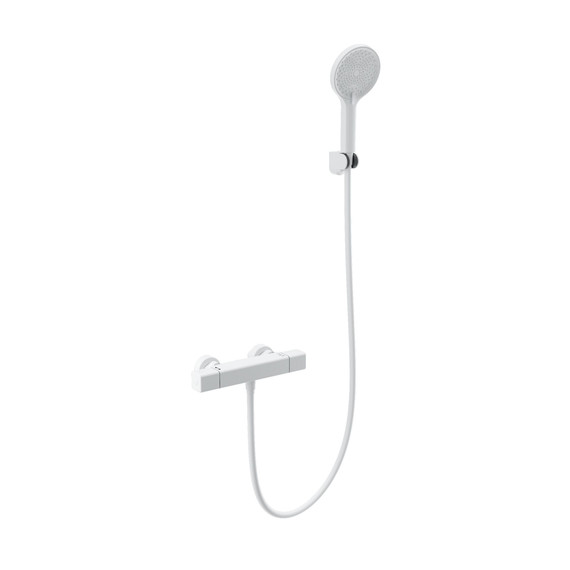 Смесители для душа с термостатом Wonzon & Woghand Stay WW-B2016-A-MW, белый - фото 