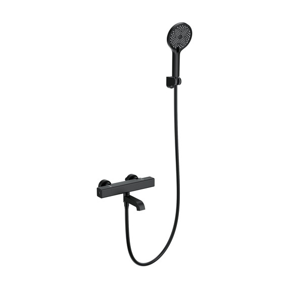 Смесители для ванны с термостатом Wonzon & Woghand Stay WW-B2016-A1-MB, чёрный - фото 