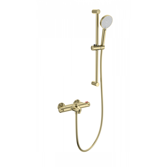 Смесители для ванны с термостатом Wonzon & Woghand WW-C2001-A-BG, золото - фото 