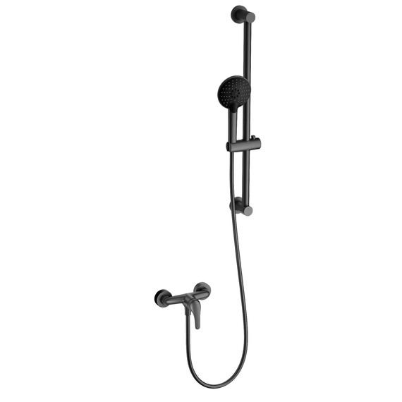 Смесители для душа Wonzon & Woghand WW-4570-BGG, тёмный графит - фото 