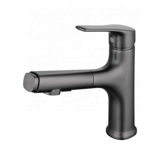 Смесители для раковины Wonzon & Woghand WW-AE4151-BGG, тёмный графит - фото 