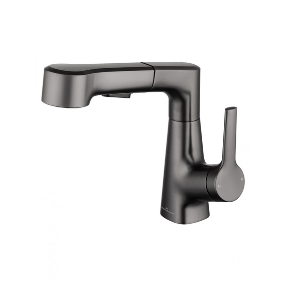 Смесители для раковины Wonzon & Woghand WW-121B108-BGG, тёмный графит - фото 