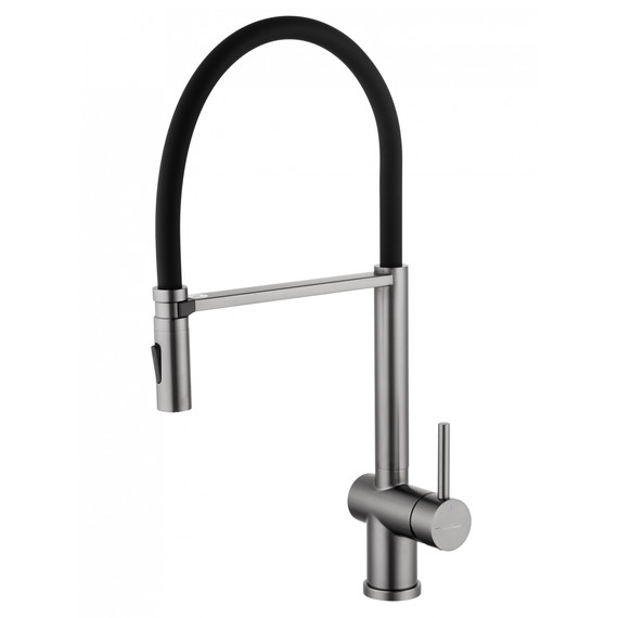 Смесители для кухни Wonzon & Woghand WW-88438003-BGM, тёмный графит - фото 