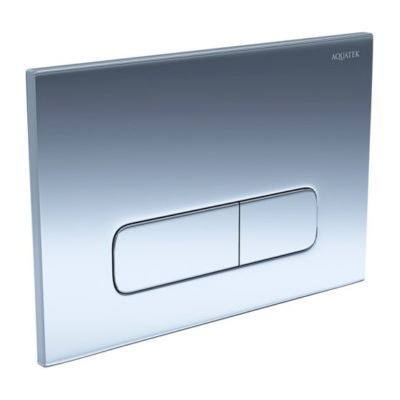 Кнопка смыва Aquatek KDI-0000016, хром глянцевый - фото 2