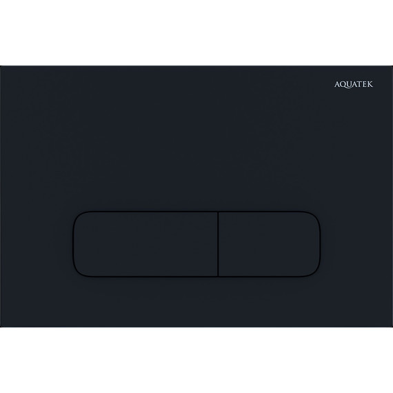 Кнопка смыва Aquatek KDI-0000017, чёрный матовый - фото 