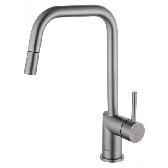 Смесители для кухни Wonzon & Woghand WW-6018-BS, никель - фото 