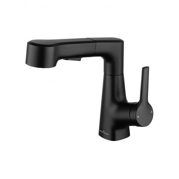 Смесители для раковины Wonzon & Woghand WW-121B108-MB, чёрный - фото 