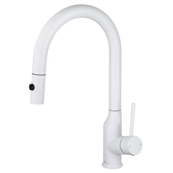 Смесители для кухни Wonzon & Woghand WW-A21252-MW, белый - фото 