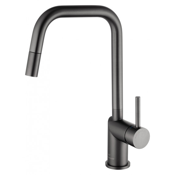 Смесители для кухни Wonzon & Woghand WW-6018-BGG, тёмный графит - фото 