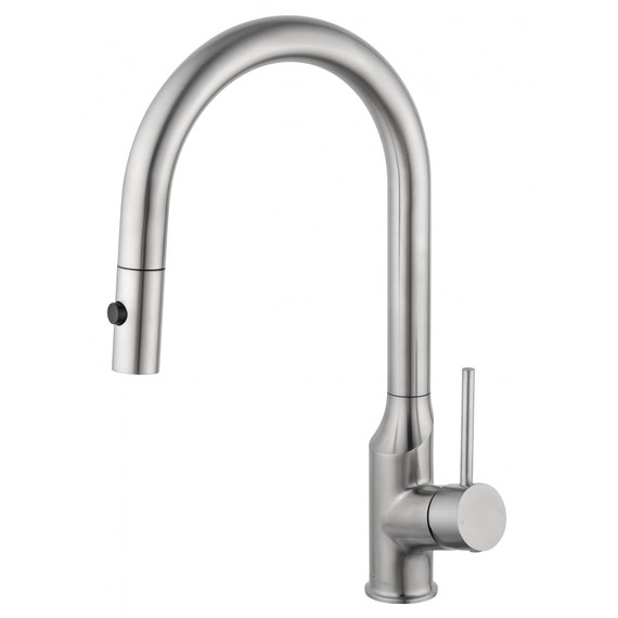 Смесители для кухни Wonzon & Woghand WW-A21252-BS, никель - фото 