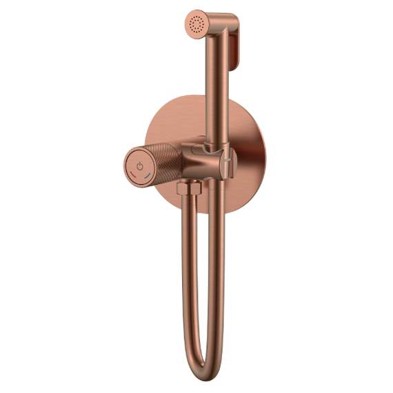 Набор для гигиенического душа Boheme Tech 157-CB (со скрытой частью) брашированная медь - фото 
