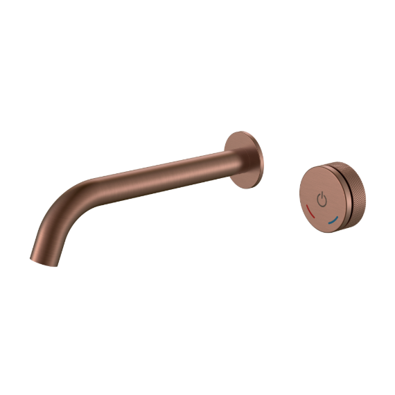 Смеситель для раковины Boheme Tech 158/2-BRB, брашированная бронза - фото 