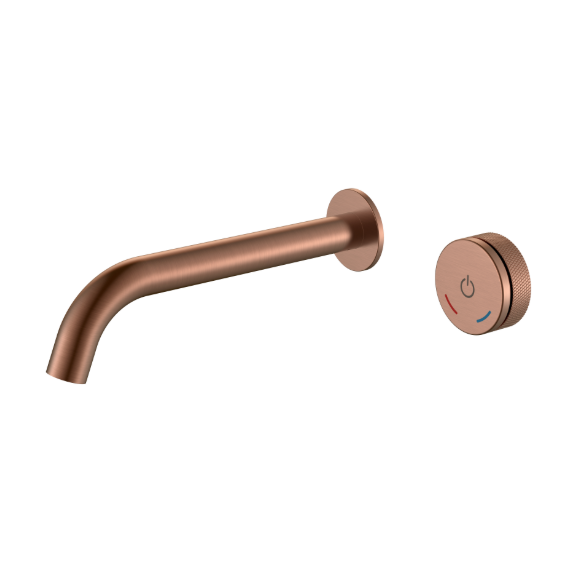 Смеситель для раковины Boheme Tech 158/2-CB, брашированная медь - фото 