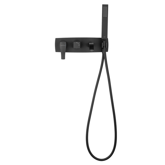 Смесители для ванны Wonzon & Woghand Flex WW-88889072-MB (со скрытой частью) чёрный - фото 2