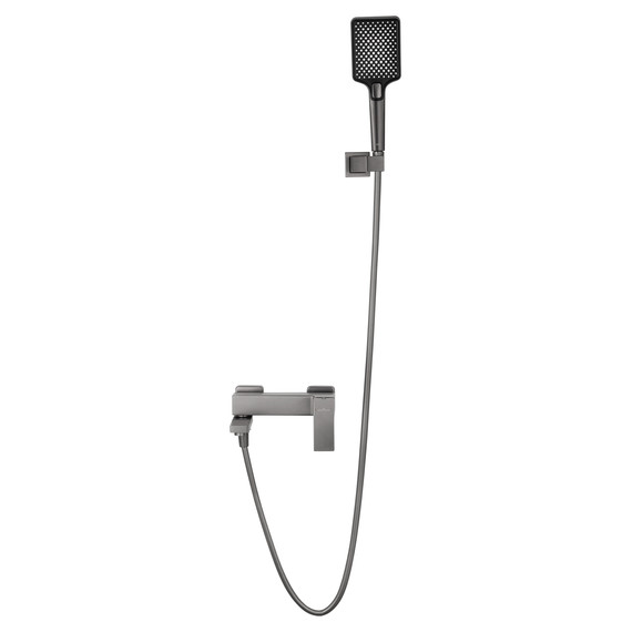 Смесители для ванны Wonzon & Woghand Cube 2.0 WW-88037068-BGM, тёмный графит - фото 2