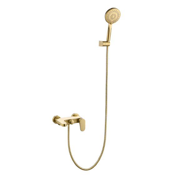 Смеситель для ванны Boheme Spectre 453-MG, золото матовое - фото 