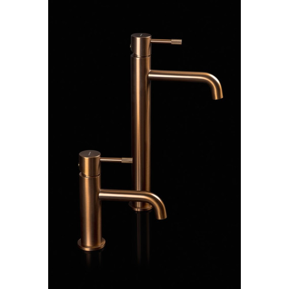 Смеситель для раковины Boheme Uno 461-BRB, брашированная бронза - фото 3