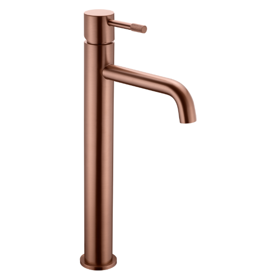 Смеситель для раковины высокий Boheme Uno 462-BRB, брашированная бронза - фото 