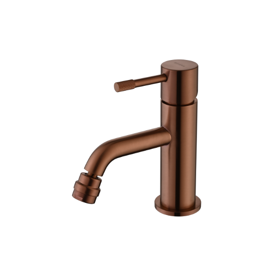 Смеситель для биде Boheme Uno 466-BRB, брашированная бронза - фото 