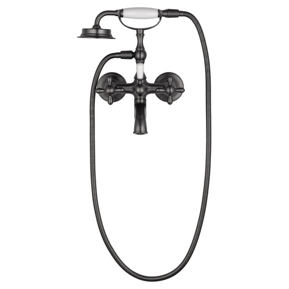 Смесители для ванны Wonzon & Woghand Retro WW-88639020-BGM, тёмный графит - фото 2