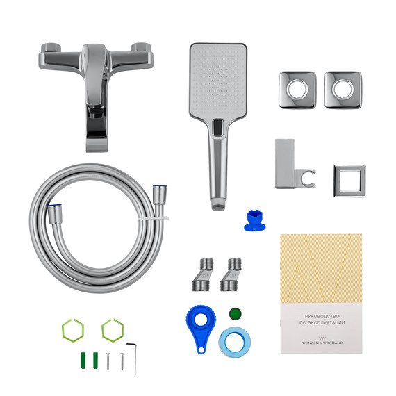 Смесители для ванны Wonzon & Woghand Flex WW-88037072-CR - фото 7