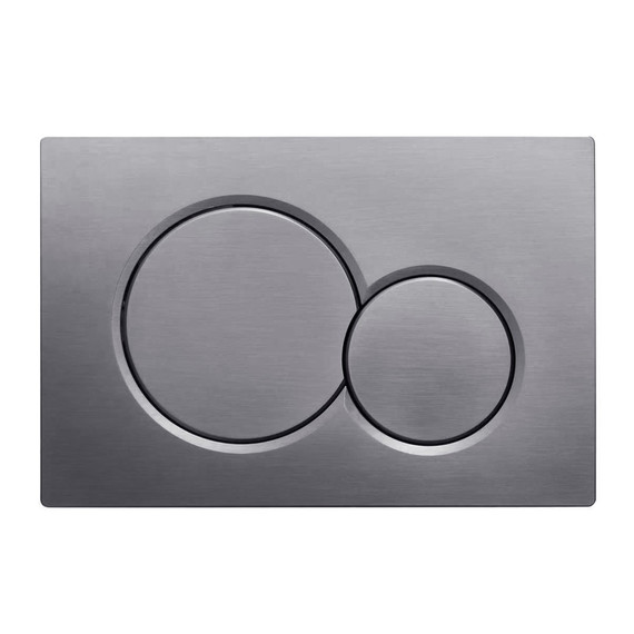 Кнопка смыва Vincea VFP-202GM, воронёная сталь - фото 