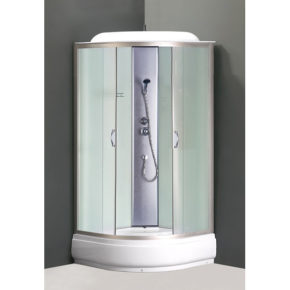 Душевая кабина Loranto 90x90 см CS-6690-25 F, хром/матовое - фото 2