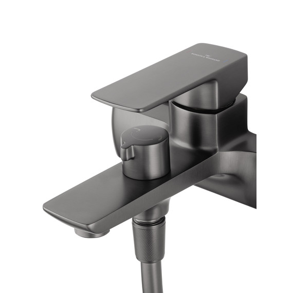 Смесители для ванны Wonzon & Woghand Edge WW-88639003A-BGM, тёмный графит - фото 5