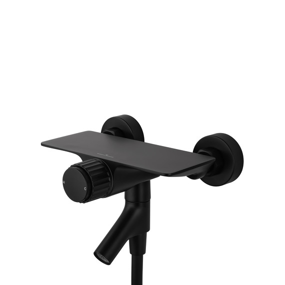 Смесители для ванны Wonzon & Woghand Click WW-FE05L221-MB, чёрный - фото 5