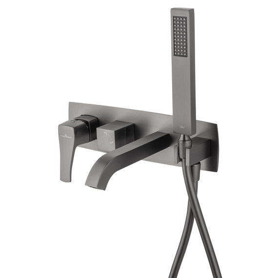 Смесители для ванны Wonzon & Woghand Flex WW-88889072-BGM (со скрытой частью) тёмный графит - фото 3
